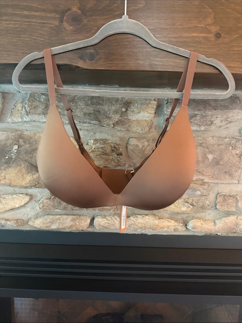 Skins Smooth Brown T-Shirt Bra